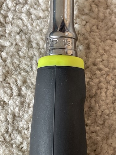 Snap On Tools USA NEW 3/8" Drive HIVIZ Soft Grip Multi Position Ratchet FH80MP - Picture 7 of 22