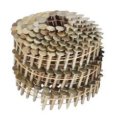 3600 7 / 8 inch, 15 degree inclined coil full round head roof nails Galvanized
