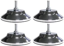 4 PCS Billiard/Pool Table Leg Levelers, Leveling Risers for Football/Soccer T...