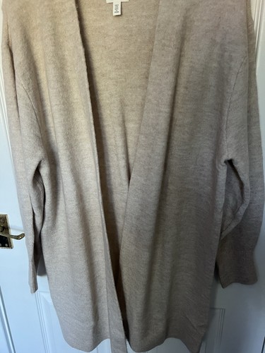 Ladies Long Cardigan Size 16 - Picture 4 of 4