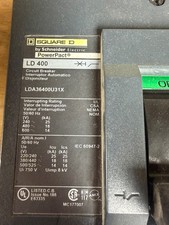 Square D LD400 LDA36400U31X 400A Circuit Breaker