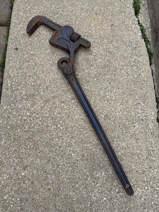 Ridgid Compound Leverage 48” Pipe Wrench, Super Six, No Trunnion Vise