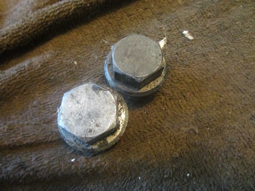 Yamaha XS 650 XS650 1979-80 tapones de drenaje de aceite de motor magnéticos - Imagen 2 de 2