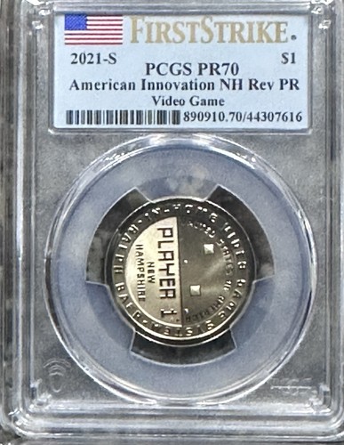 2021 S $1 American Innovation FS Rev Proof Set PCGS PR70 - Picture 2 of 6