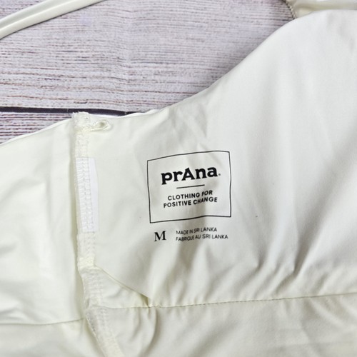 prAna Willow Falls Ottoman Größe Medium Bralette Bikini Oberteil Horchata gepolstert - Bild 5 von 6