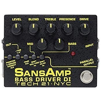 Tech21 SANSAMP Bass Effektpedal DI BOX BASS DRIVER DI V2 Gebraucht