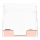 Clear Memo Note Holder Acrylic Organizer Desktop Stationery for Office