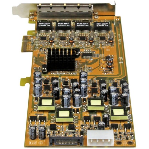 Startech 4 Port Gigabit Power Over Ethernet Pcie Network Card - Pse / Poe Pci - Picture 5 of 6