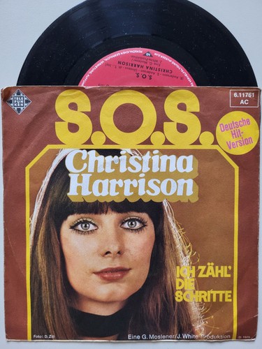 Christina Harrison - S.O.S. 7'' (CV ABBA), Ich zähl' die Schritte