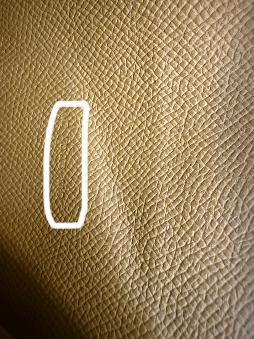 Hermes Kelly Mini Wallet pocket sesame Epsom leather compact luxury women France image 8