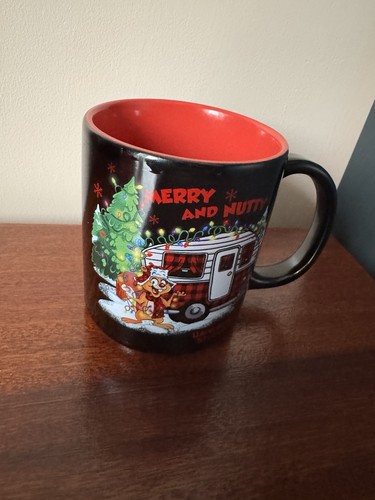 Universal Studios Earl the Squirrel Christmas Holiday Mug Cup – NEW - Picture 3 of 8