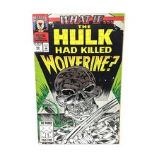 Marvel Comics What If? #50 The Hulk Had Killed Wolverine 1993
