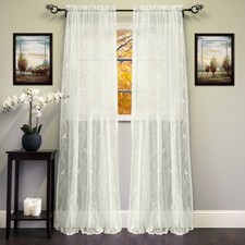 Sweet Home Collection Window Curtains Treatment Panel 63 Or 84 Long In Stylish