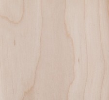 4Pack: 42 In. X 96 In. White Maple Real Wood Veneer with 10 Mil Paperback + adhe