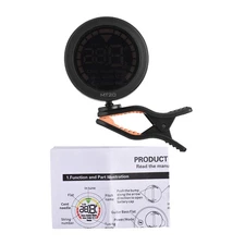 Guitar Tuner Clip On For Chromatic Guitar Bass Violin Ukulele Color Screen IFIA