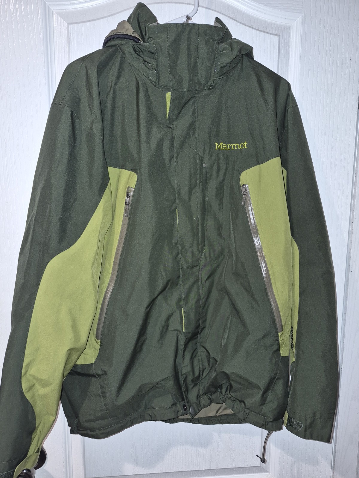 Marmot Gore-Tex Mens Medium Hooded Performance Shell Jacket