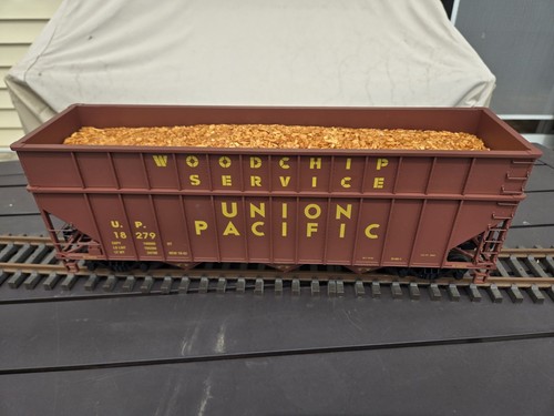 Usa Trains Woodchip Hopper - 第 3/8 張圖片