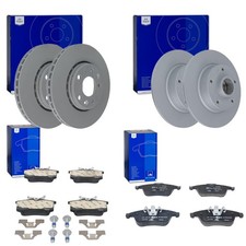 ATE BREMSSCHEIBEN + CERAMIC VORNE+HINTEN passend für RENAULT MEGANE3 + SCENIC 3