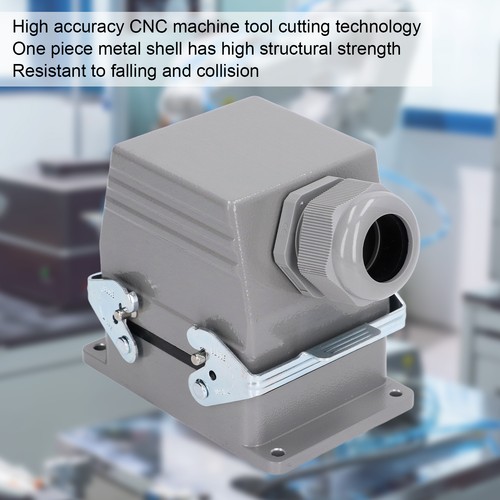 Heavy Load Connector Rectangular Industrial Waterproof 16A 500V HDC-HE-032- ZC - Picture 7 of 23