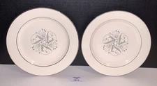 2 Homer Laughlin Celeste Salad Plates 7.25" Vintage