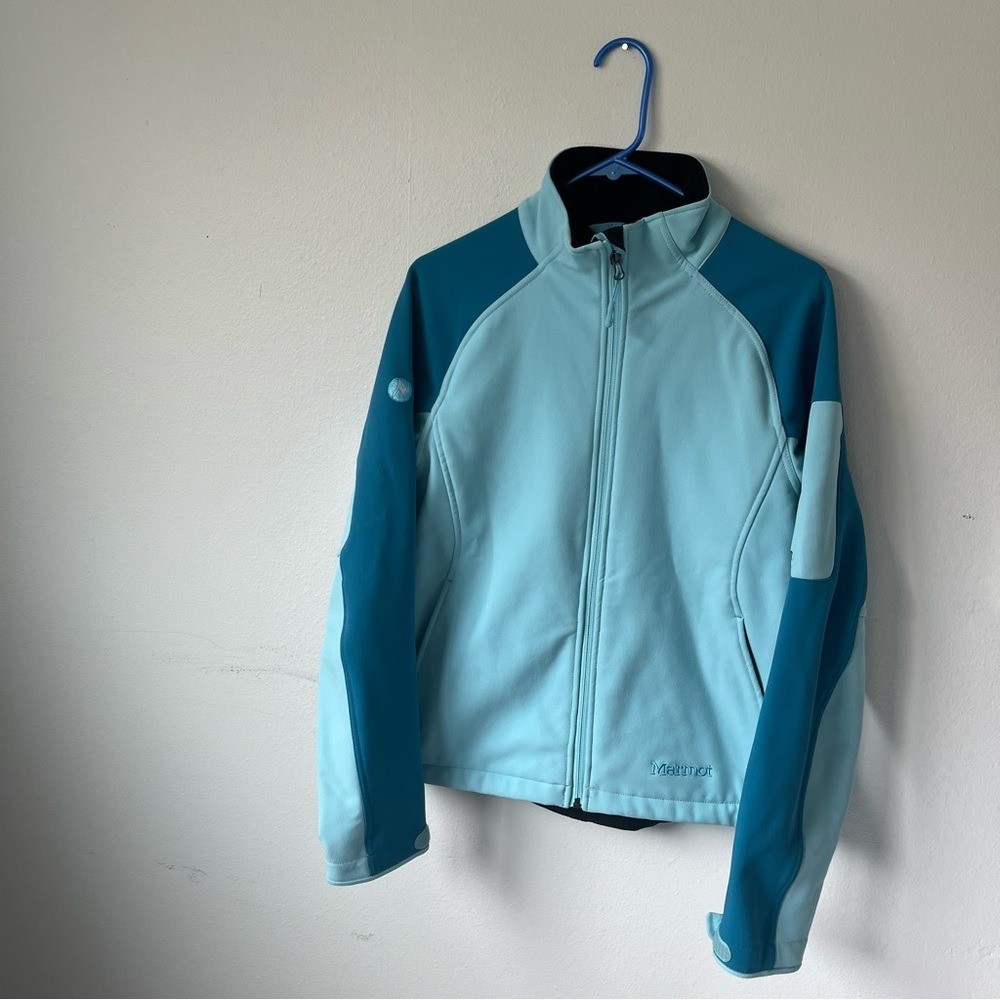 NWOT: Marmot &bull; Two Tone Blue Gravity Jacket