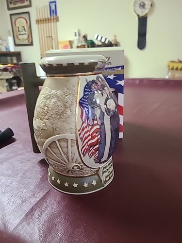 Miller Beer Holiday Stein - Norman Rockwell "Package From Home" - 2002 - Picture 8 of 18