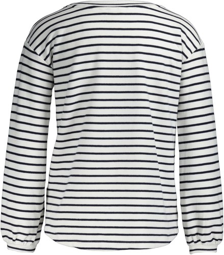 NEU ! Esprit Damen Sweatshirt  weiß-schwarz gestreift  Gr. L - Imagen 3 de 5