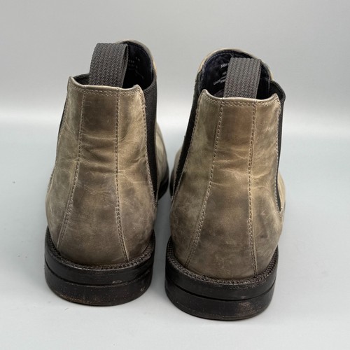 Cole Haan Wagner Grand Mens 9 Tan Gray Brown Chelsea Boots Ankle Waterproof Shoe - Picture 4 of 9