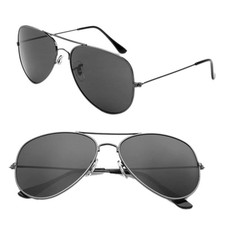 😎 Pilot Aviator Sunglasses 🕶️ Metal Frame Gradient Mirror Lens ✈️ Unisex Style