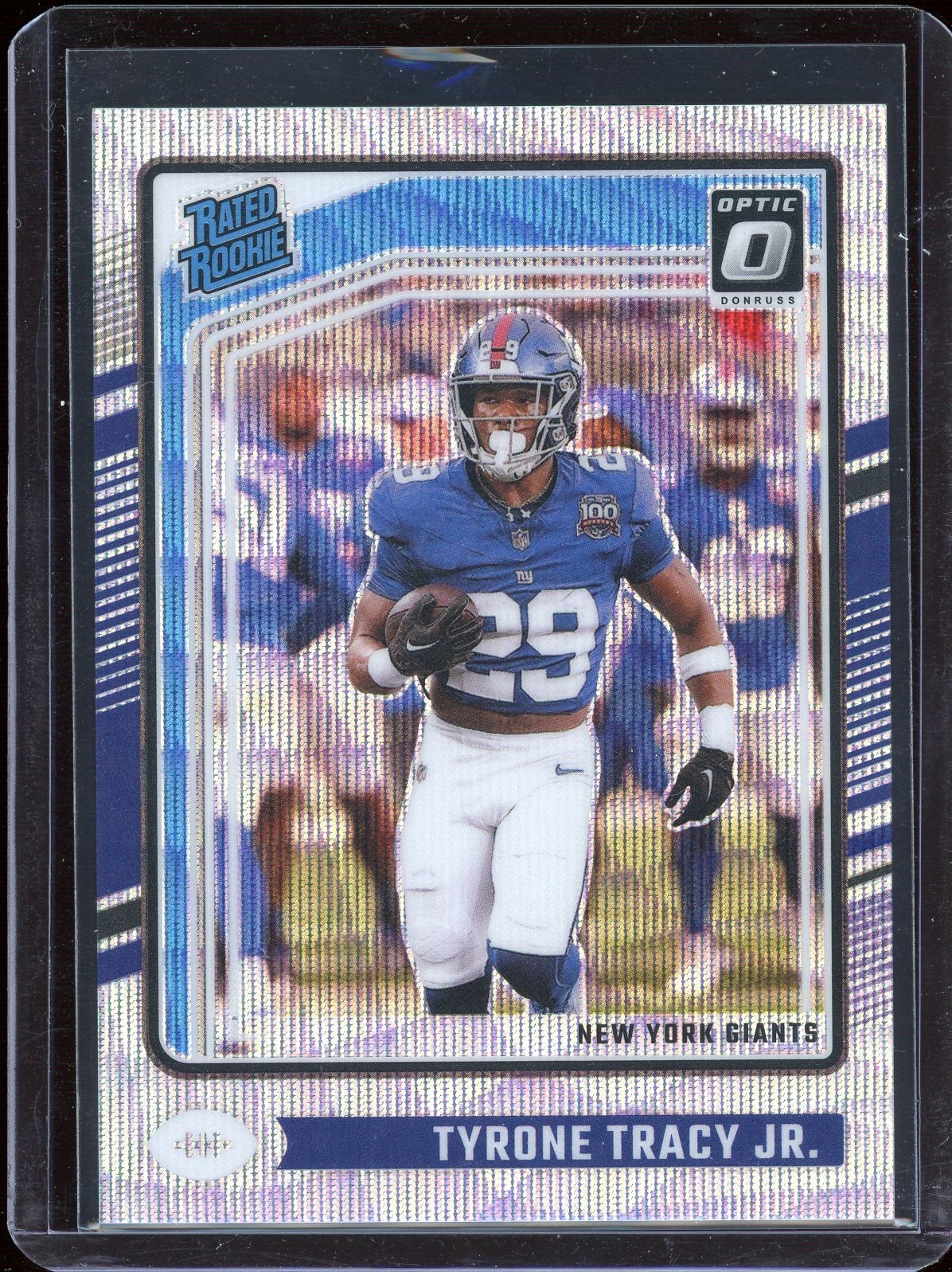 2024 Donruss Optic Tyrone Tracy Jr. #259 Wave 1/300 Bookend