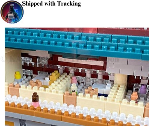 Kawada Nanoblock Tokyo Station Marunouchi Deluxe Edition NB-054 Building Toy - Picture 3 of 9