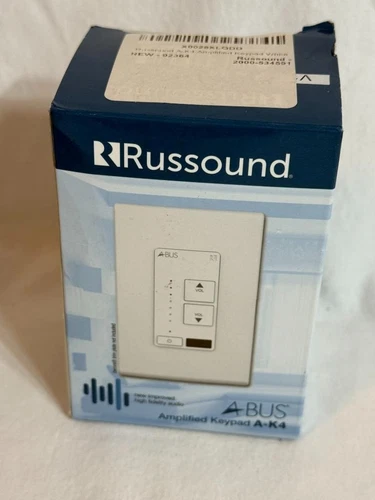 Russound A-K4 Amplified Keypad A BUS System Open Box New Office Purge Survivor