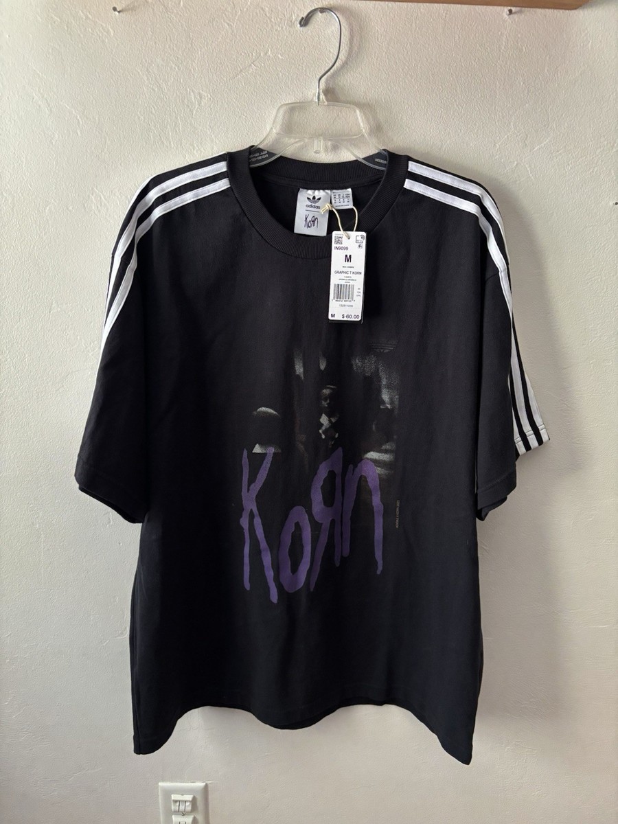 Adidas X Korn Graphic T Shirt Carbon Size M BNWT | eBay
