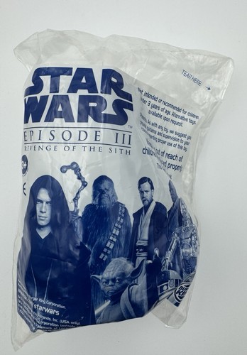 Star Wars Ep. III Burger King Spielzeug Secret of Darth Vader Anakin Sealed 2005 - Bild 3 von 3