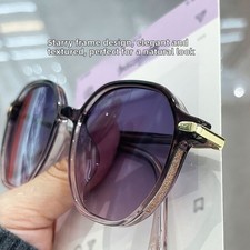 Leichtes UV400-TEILIGESteiliges Gestell im koreanischen Stil f&uuml;r Damen 14,1 x 5