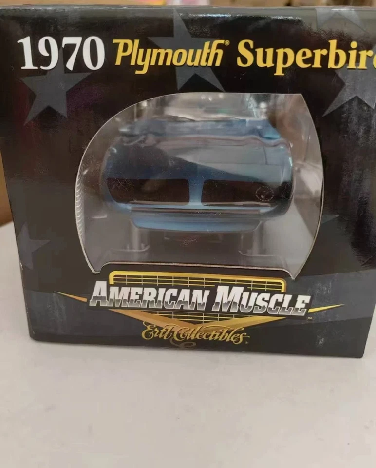 2006 Ertl American Muscle 1:18 1970 Plymouth Superbird (Blue Firepower) - Image 3 of 4