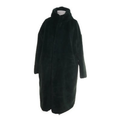 Laseti, Mantel, Damen, Größe: 3XL, Grün, Polyester, Einfarbig, Plüsch #LvY