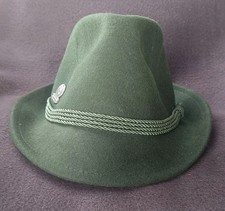 Kitzo Alps costume hat size 58 green wool felt hat hunting hat felt hat Austria
