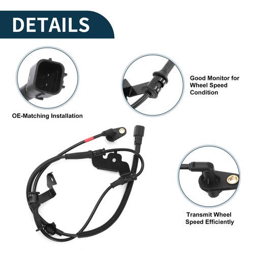 ABS Wheel Speed Sensor ABS Sensor No.59830C8000 for Hyundai I20 2014-2020 - Picture 4 of 7
