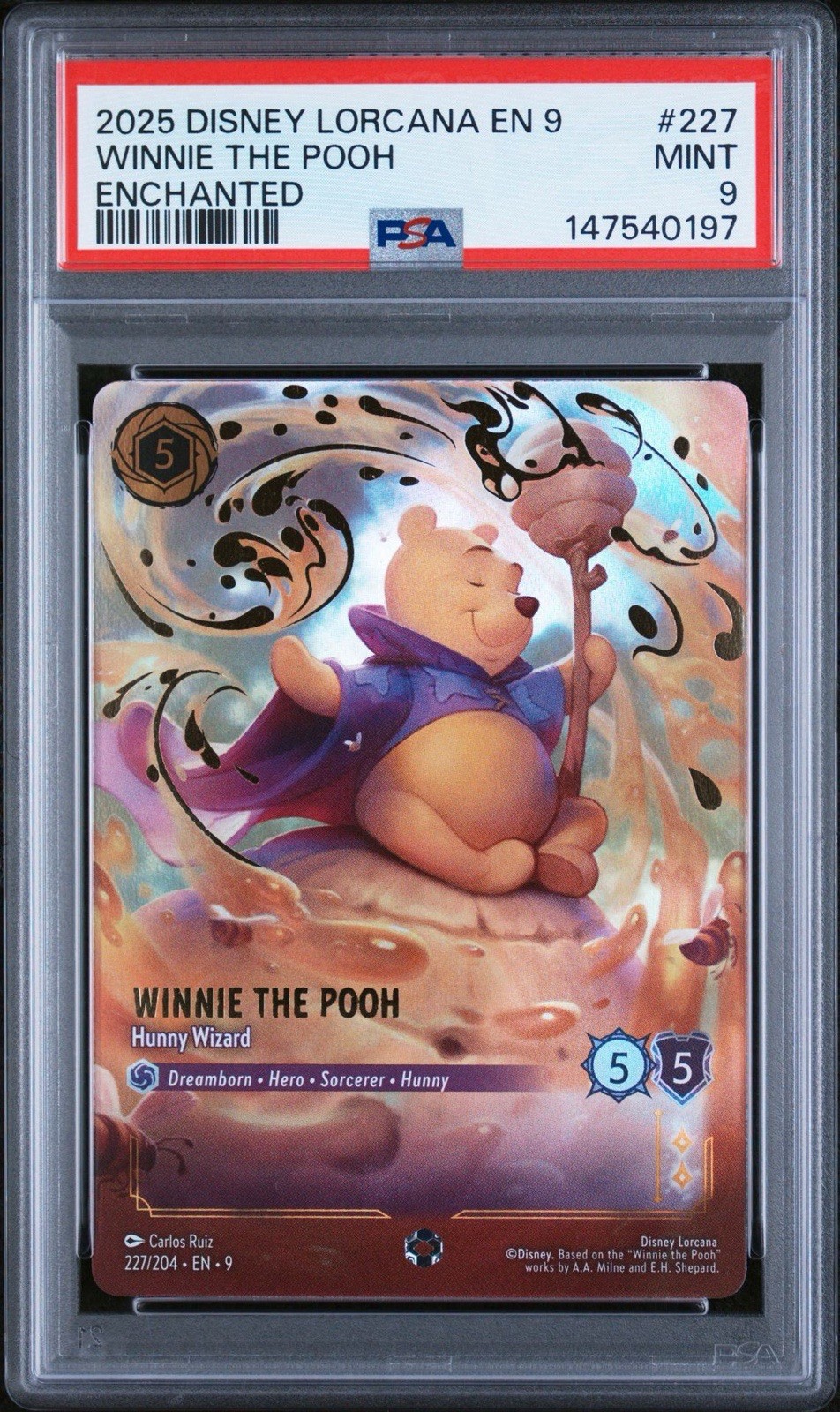 Winnie the Pooh - Hunny Wizard 2025 Fabled #227/204 Enchanted