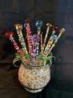 Garden Stakes-Sunshine Sticks Beaded Indoor/Outdoor USING QUALITY BEADS Fairy