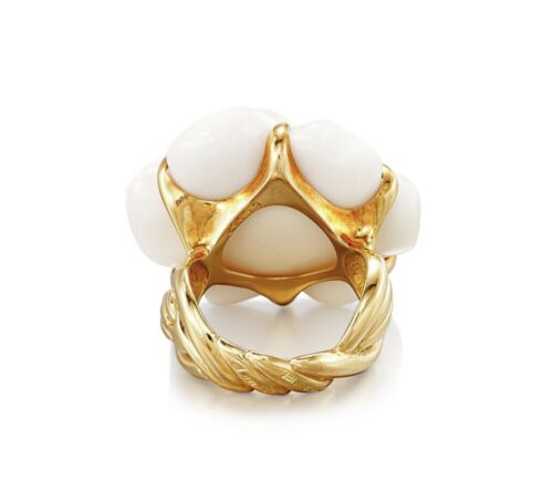 Chanel Ring 18k gold camelia Cacholon Large with Chanel box - Picture 4 of 5