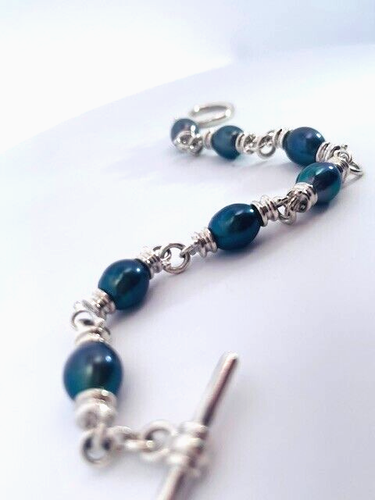 Honora Silver Grey Pearl and Sterling Silver Bracelet - Picture 5 of 5