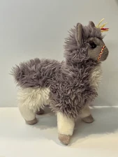 Douglas Zephyr Llama Alpaca Cuddle Toys Plush 12" Toy Stuffed Animal 2017 Lashes