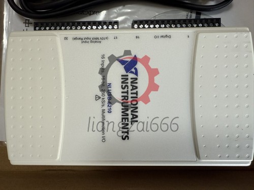 New In Box NATIONAL INSTRUMENTS NI USB-6210 Data Acquisition Multifunction I/O - Picture 7 of 9