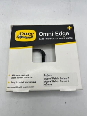 OtterBox Omni Edge Case + Screen protector for Apple Watch Series 8 and 7 - 45mm