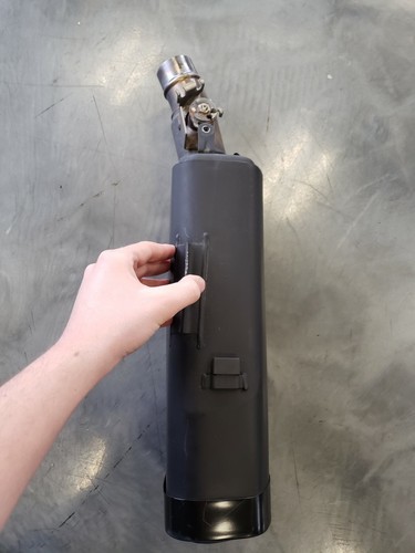 Used OEM 2019 Kawasaki Ninja 636 Muffler Black - Picture 7 of 10