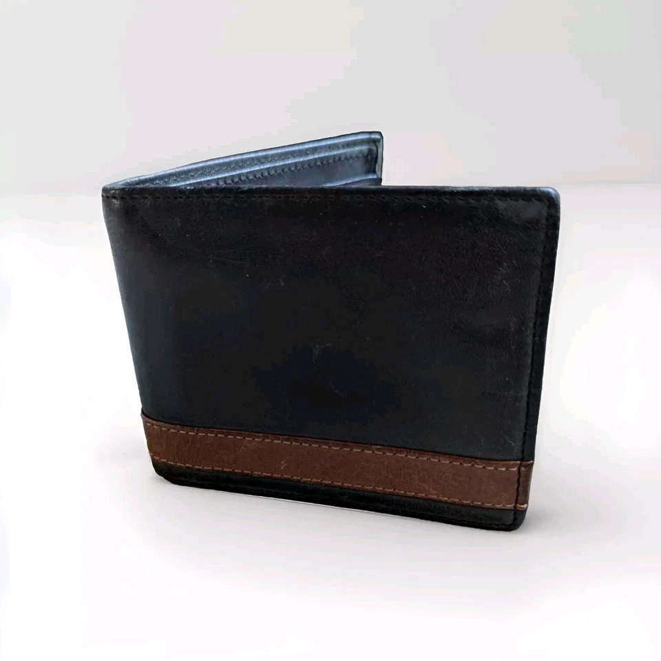 Cartera plegable Fossil Quinn Flip ID marrón ML3644 negra Foto 3 de 4