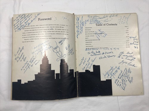 Detroit MI 1952 Cass Tech High School Year Book AS IS - Picture 5 of 12