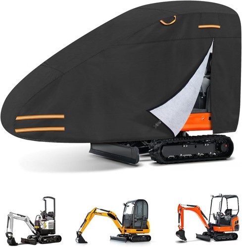 Mini Full Cover For Mini Excavators Outdoor Waterproof UV Dust Rain Resistant  - Bild 1 von 9